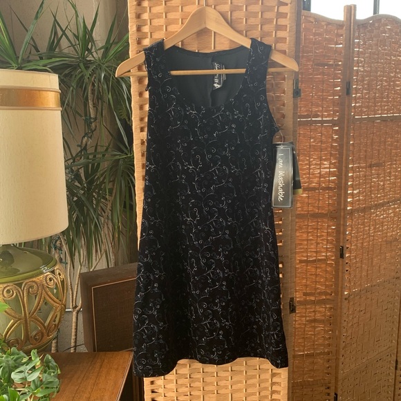 Vintage Dresses & Skirts - NWT vintage velvet 90s y2k mini dress